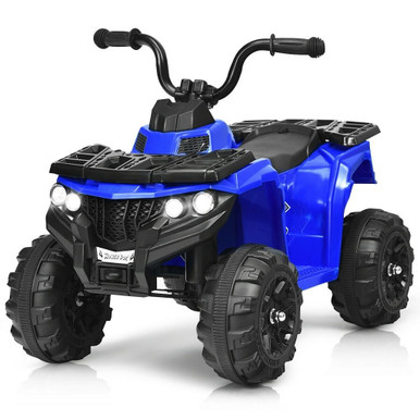 Photos - Kids Electric Ride-on Goplus Kids' 6V Battery-Powered Ride-on ATV - White TY580277WH-UNTIL
