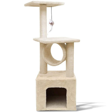 Photos - Bed & Furniture Zone Tech Zone Tech Multilevel 37-Inch Cat Tree PE0018