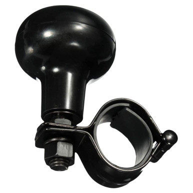 Zone Tech Black Steering Wheel Spinner Knob