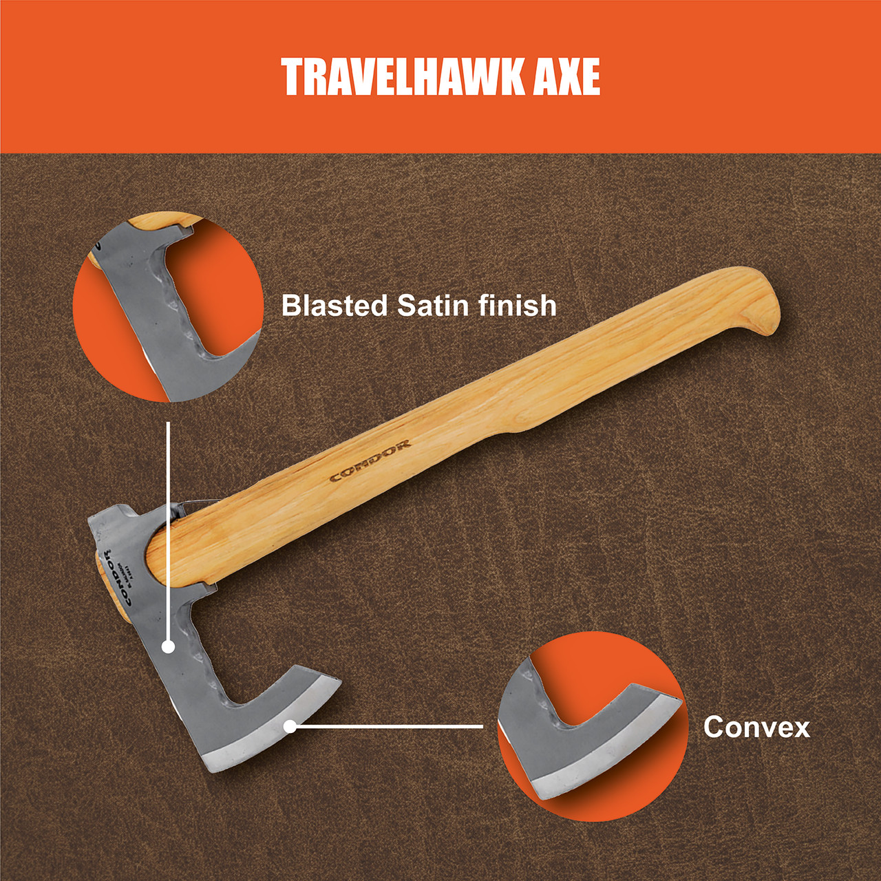 TRAVELHAWK AXE - Condor Tool & Knife Inc.