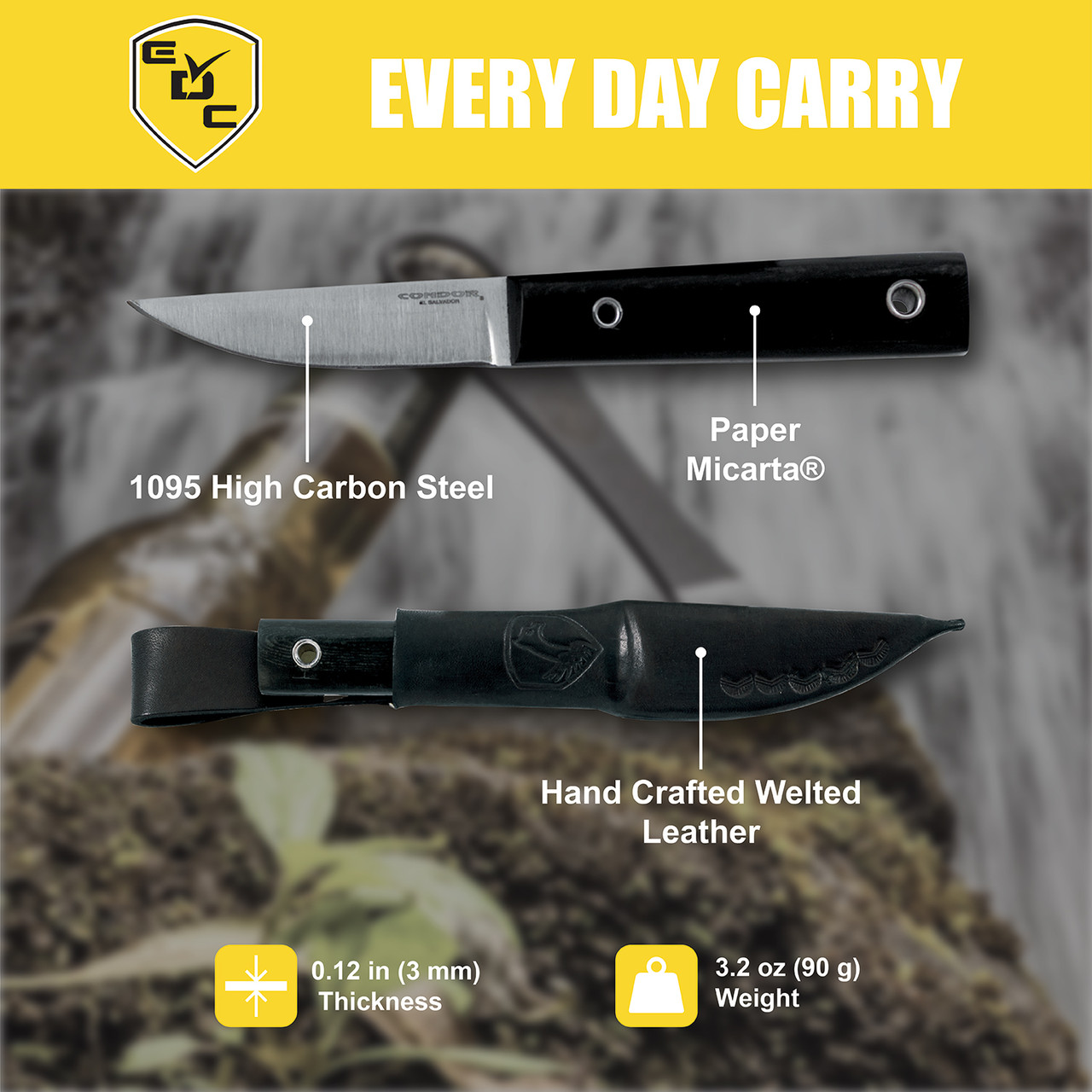 URBAN EDC PUUKKO KNIFE - Condor Tool & Knife Inc.