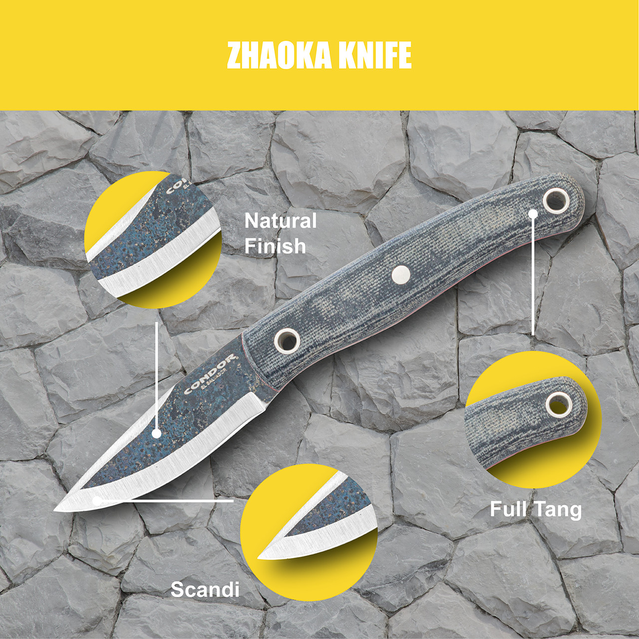 武具 sko ZHAOKA KNIFE - Condor Tool & Knife Inc.