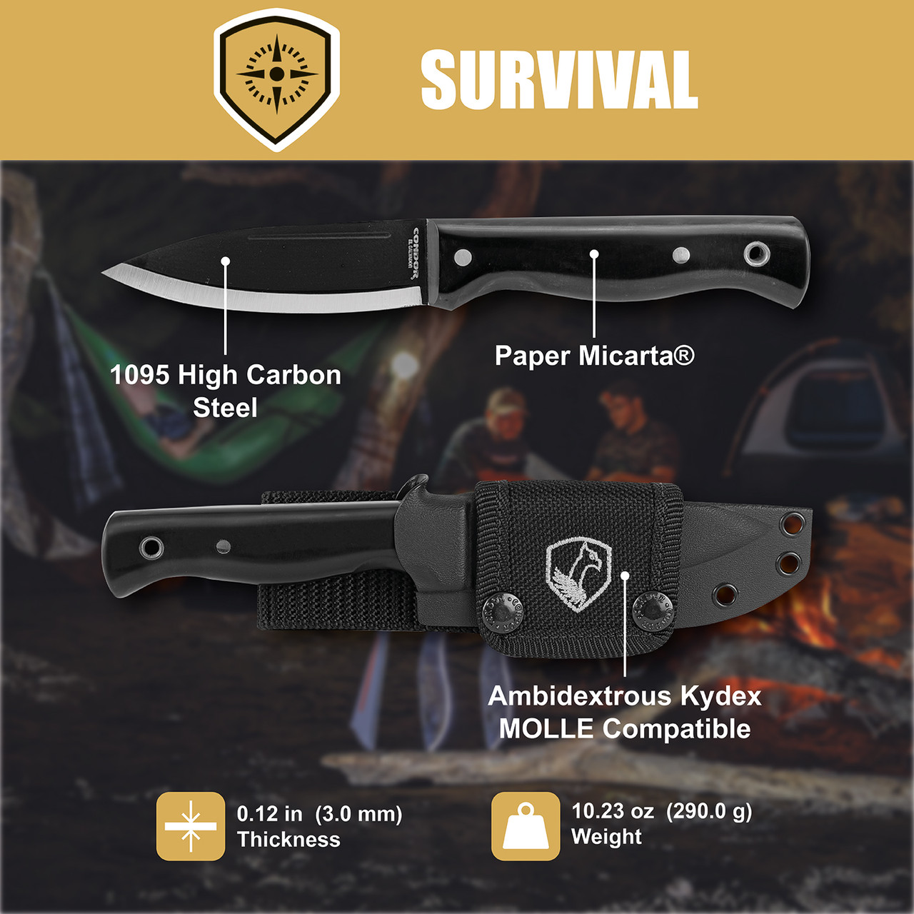 DARKLORE KNIFE - Condor Tool & Knife Inc.