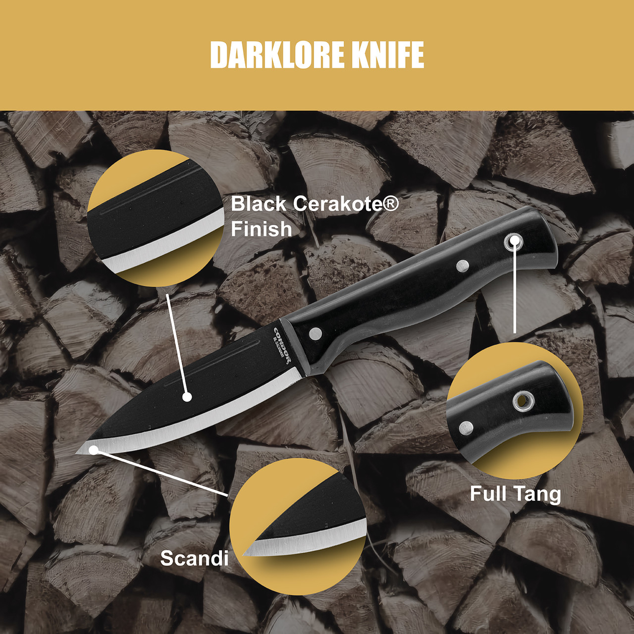 DARKLORE KNIFE - Condor Tool & Knife Inc.
