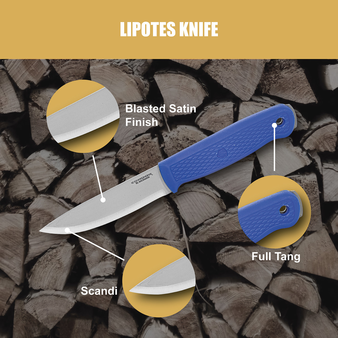 LIPOTES KNIFE - Condor Tool & Knife Inc.