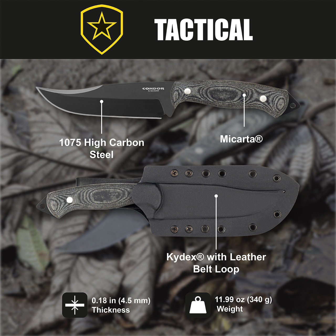 ROUGH N READY KNIFE - Condor Tool & Knife Inc.