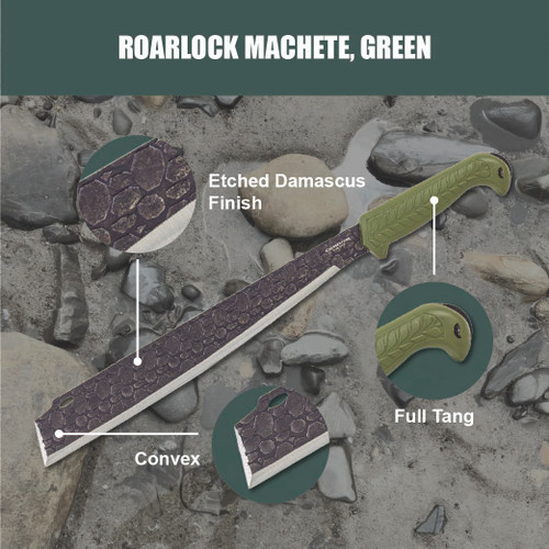 ROARLOCK MACHETE, GREEN