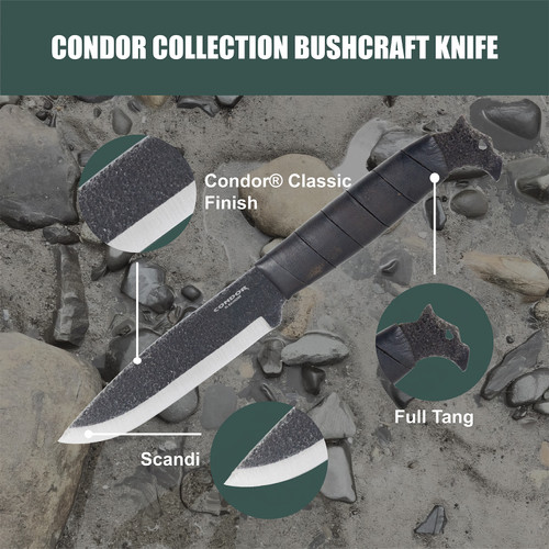 CONDOR COLLECTION BUSHCRAFT KNIFE