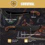 Golok Machete 14 Inch With Leath Sheath