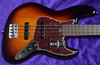 Fender AM Pro II FRETLESS Jazz, 3-TSB / Lined Rosewood  4 String Bass At Bass Central