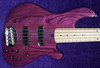 Lakland Skyline 55-OS (5 String) Bass, Trans Purple / Maple