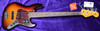 Fender AM Pro II Jazz (4), 3-Tone Sunburst / Rosewood. *Factory Cosmetic Flaw 4 String Bass At Bass Central