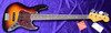 Fender AM. Vintage II '66 Jazz, 3 Tone Sunburst w/ Rosewood 4 String Bass At Bass Central