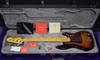 Fender AM Pro II Precision. 3-Tone Sunburst w/ Maple 4 String Bass At Bass Central