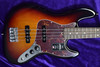 Fender AM Pro II Jazz (4), 3-Tone Sunburst / Rosewood 4 String Bass At Bass Central