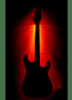 Osiamo MuzicLight Guitar/Bass Wall Hanger with Red LED's