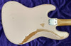Fender Roadworn Flea Sign. Jazz, Shell Pink / Rosewood 4 String Bass At Bass Central