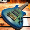 Spector USA NS-5, Custom Matte Green-Blue Burst / Pau Ferro / Haz-Lab *Bass Central Exclusive *RARE!
