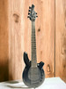 Ernie Ball Music Man Bongo 6 HH, Stealth Black/ Ebony *On Order, ETA Jan. 2024