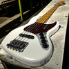 Fender American Ultra Jazz Bass V (5), Arctic Pearl / Maple **IN STOCK*