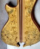 Alembic Mark King Deluxe 4, Buckeye Burl with Ebony Fretboard and Blue And Red LED's *IN STOCK*