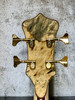 Alembic Mark King Deluxe 4, Buckeye Burl with Ebony Fretboard and Blue And Red LED's *IN STOCK*