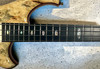 Alembic Mark King Deluxe 4, Buckeye Burl with Ebony Fretboard and Blue And Red LED's *IN STOCK*