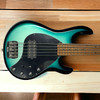 Ernie Ball Music Man StingRay 5 Special, Frost Green with Maple