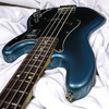 Fender AM Pro II Precision Bass, Dark Night / Rosewood