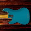 Fender AM Pro II P-Bass, Miami Blue / Maple  4 String Bass At Bass  Central