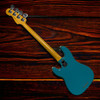 Fender AM Pro II P-Bass, Miami Blue / Maple  4 String Bass At Bass  Central
