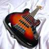 Fender AM Pro II Jazz (5), 3-Tone Sunburst / Rosewood 5 String Bass At Bass Central