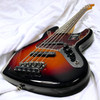 Fender AM Pro II Jazz (5), 3-Tone Sunburst / Rosewood 5 String Bass At Bass Central