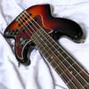 Fender AM Pro II Jazz (5), 3-Tone Sunburst / Rosewood  *IN STOCK*