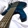 Spector NS Dimension 5, Black and Blue Gloss with Wenge.