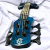 Spector NS Dimension 5, Black and Blue Gloss with Wenge.