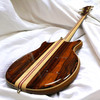 Alembic Stanley Clarke Sign Deluxe, Cocobolo / Ebony / Red and Amber LED's