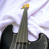 Fender Tony Franklin Fretless Precision, Black / Ebony