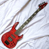 Carvin LB-70 (4). Trans Red / Ebony (2000) *Pre-Owned by Beaver Felton *Excellent Cond.