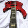 Carvin LB-70 (4). Trans Red / Ebony (2000) *Pre-Owned by Beaver Felton *Excellent Cond.