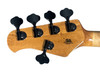 Ernie Ball Music Man StingRay 5 H Special, Kiwi Green / Ebony 5 String Bass At Bass Central