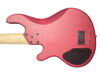 Lakland Skyline 55-02 Deluxe FRETLESS, Satin Cherry Burst / Lined Ebony. 5 String Fretless Bass