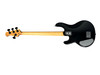 Ernie Ball Music Man StingRay 4 "DarkRay", Obsidian Black / Ebony 4 String Bass At Bass Central