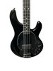 Ernie Ball Music Man StingRay 4 "DarkRay", Obsidian Black / Ebony 4 String Bass At Bass Central