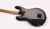 Ernie Ball Music Man StingRay 4 "DarkRay", NEW COLOR Silverburst/ Ebony  4 String Bass At Bass Central