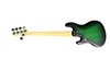 Sandberg Cal. TT-5 SuperLight Matte Green Burst / Maple 5 string Bass At Bass Central