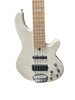Lakland Skyline 55-02 Custom White/Maple 5 String Bass At Bass Central
