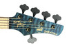 MTD Norm Stockton Sign (USA), Blue / Birdseye Maple  5 String Bass At Bass Central