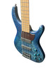 MTD Norm Stockton Sign (USA), Blue / Birdseye Maple  5 String Bass At Bass Central