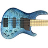 MTD Norm Stockton Sign (USA), Blue / Birdseye Maple  5 String Bass At Bass Central
